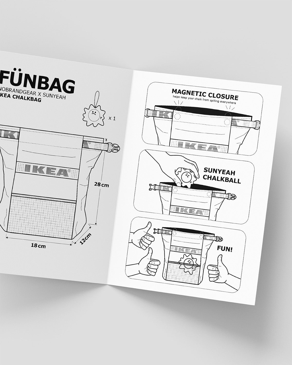 【NOBRANDGEAR x SUNYEAH】IKEA FUNBAG