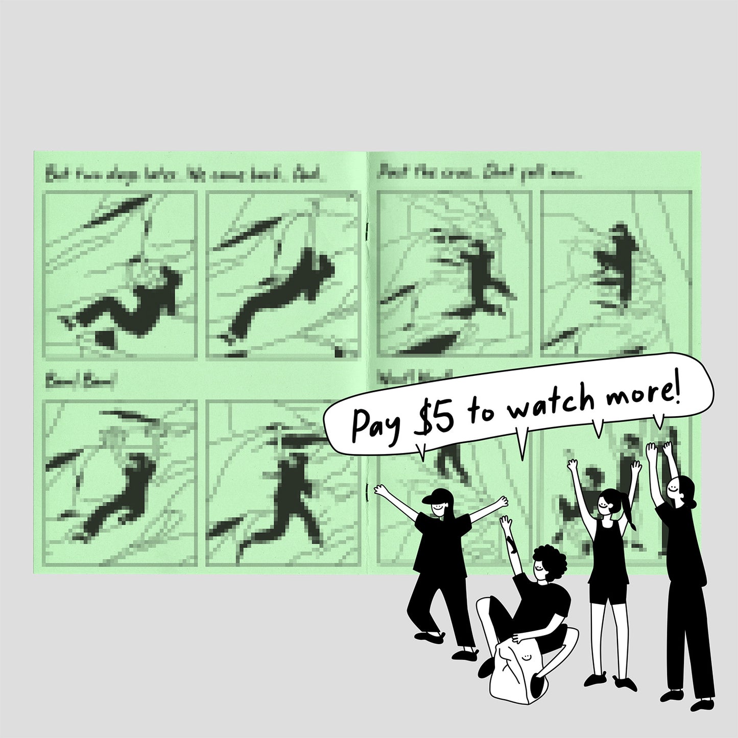 Superfly climb zine