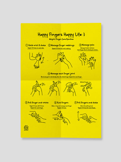 Happy Fingers Happy Life zine