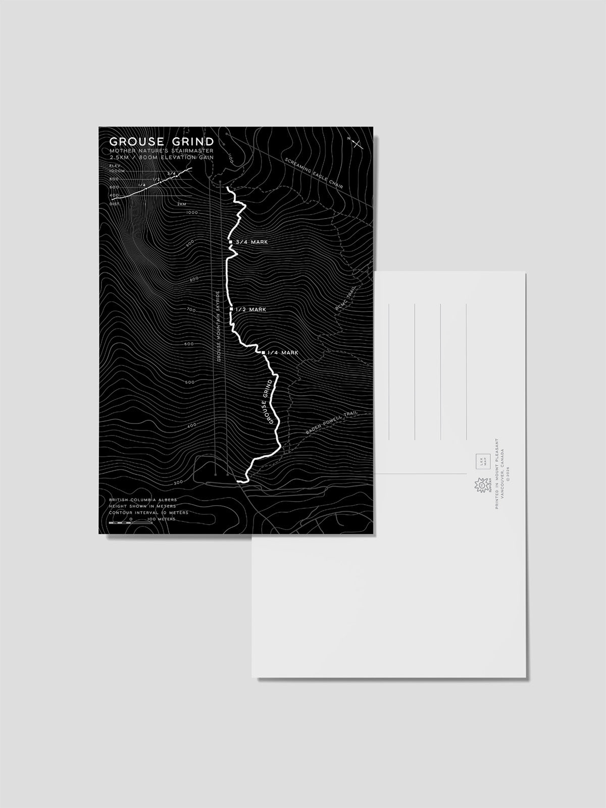 Grouse Grind postcard